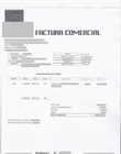 Factura Comercial de productos animal